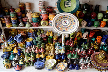 Ceramic souvenirs.