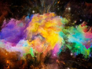 Fototapeta na wymiar Nebula Composition