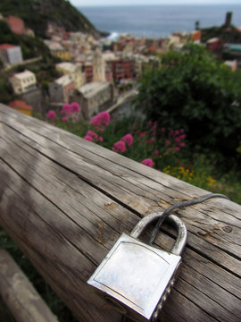 Cinque Terre Liebesschloss