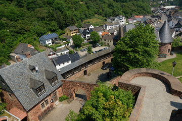 Stadtansicht Heimbach, Eifel