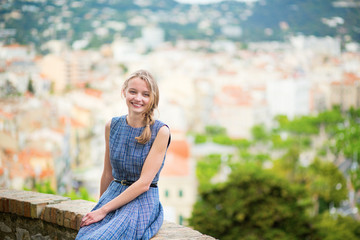 Girl in Cannes, France