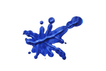 farb spritzer blau; farbklecks, abdruck