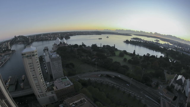 Sydney Bay Area Sunrise Timelapse