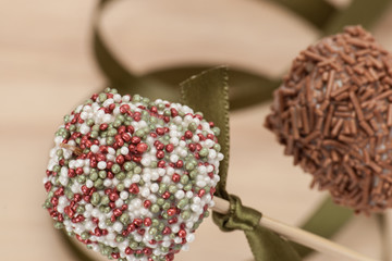 Marshmallows Coated With Assorted Sprinkles