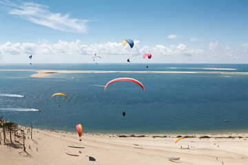 Parapente dune du Pilat