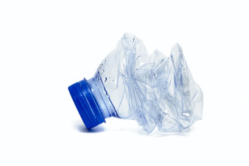  used plastic bottle of water 
