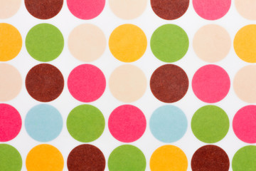 Colorful dots background