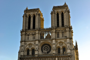 Obraz na płótnie Canvas Notre Dame de Paris Cathedral