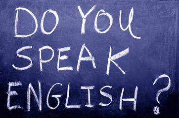 Do you speak english ?