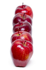 tasty red apples