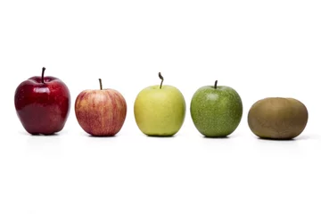 Foto op Plexiglas several apples of different cultivars © Mauro Rodrigues