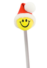 lollipop smile santa hat