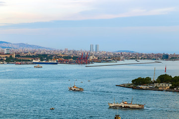 Fototapeta premium Istanbul and Bosporus