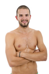 Naklejka premium sensual man