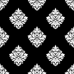 Floral seamless arabesque pattern