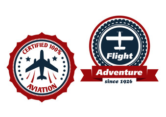 Aviation and flight symbols