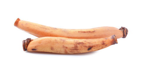 Lotus root on the white background