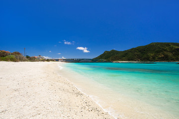 沖縄の海・阿嘉島-前浜