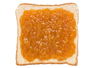orange marmalade jam sandwich