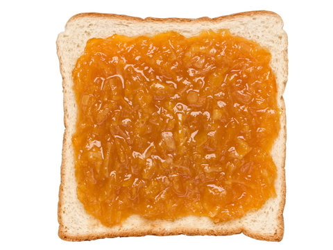 Orange Marmalade Jam Sandwich