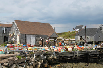 Fishing in Peggy's Cove