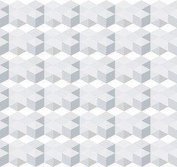 white geometric seamless pattern background, vector background