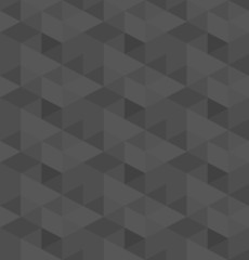 dark grey geometric seamless pattern background, vector