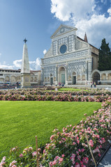 Church of Santa Maria Novella in Florence, Italy.