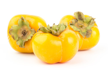 Fresh persimmon fruit