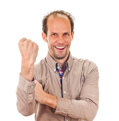 cubital sign like the middle finger