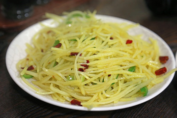 Chinese Shredded Potatoes