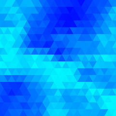 Multicolor Abstract Background Consisting of Triangles