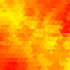 Multicolor Abstract Background Consisting of Triangles