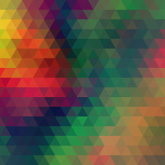 Obraz premium Multicolor Abstract Background Consisting of Triangles