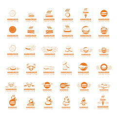Hamburger Icons Set - Isolated On White Background