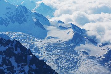 Fototapeta premium High Caucasus mountains