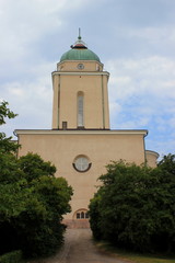 Die Kirche der Festungsinsel Suomenlinna bei Helsinki