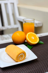 Sweet and orange juice