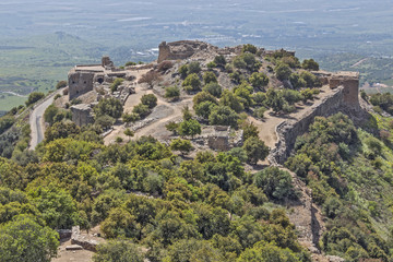 Obraz premium Ancient fortress in Israel Nimrod.