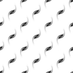 Design seamless monochrome geometric pattern