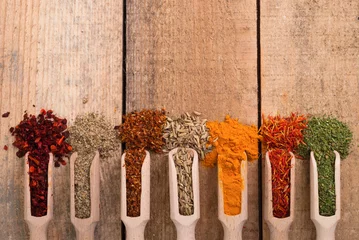 Acrylic prints Herbs spices