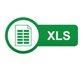 Etiqueta tipo app verde alargada XLS