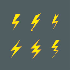 lightning icons