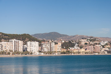 Coastline at Malaga