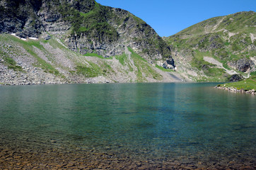 Kidney Lake and Rila Mountains