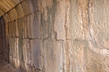Ancient fortress in Israel Nimrod.