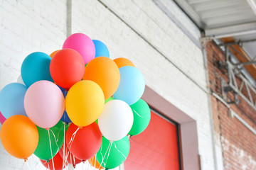 Bunte Ballons