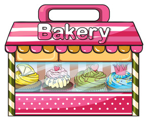 A bakery selling baked goodies