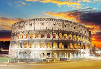 Tuinposter Rome - Colosseum © TTstudio