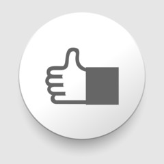 Vector thumb up icon